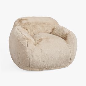 Big Bear Pewter Snug Chair | Pottery Barn Teen