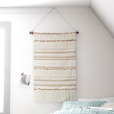 Star 2024 Wars inspired macrame wall hanging nursery wall art