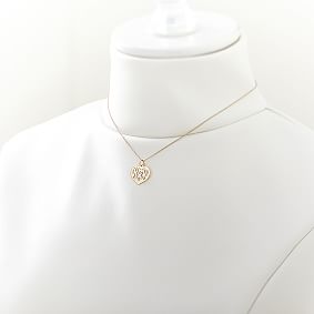 Monogram Heart Pendant