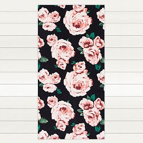 Emily &amp; Meritt Bed Of Roses Beach Towel