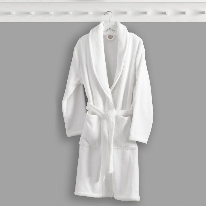 Quick-Dry Organic Bath Teen Robe | Pottery Barn Teen