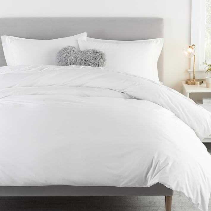 PBTeen Classic Organic Duvet Cover