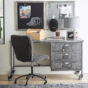 Locker Storage Desk (56&quot;)