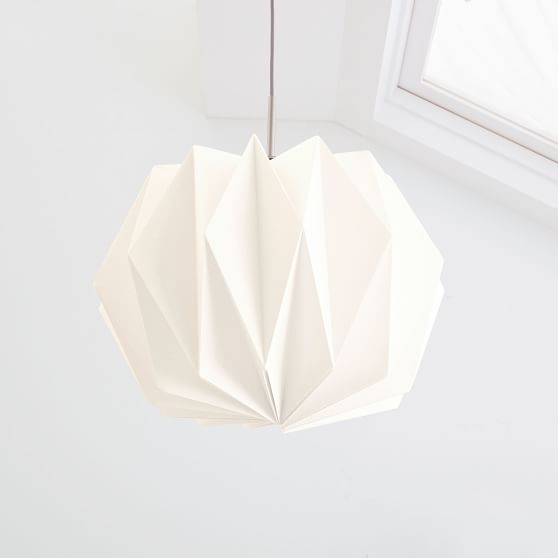 Fabric Accordion Pendant | Pottery Barn Teen