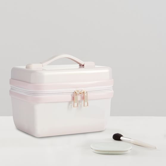 Sleepover Blush HardSided Cosmetic Case Pottery Barn Teen