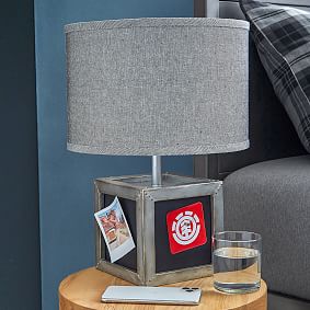 Galvanized Magnetic Table Lamp with USB