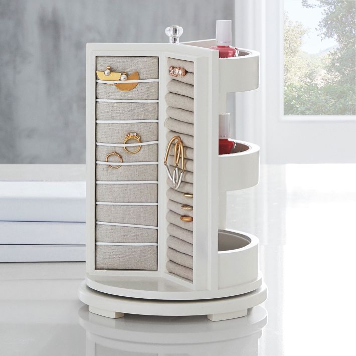 Chloe Rotating Jewelry Organizer