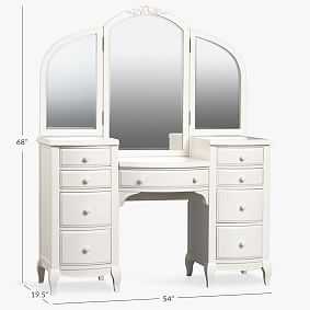 Lilac Vanity Desk