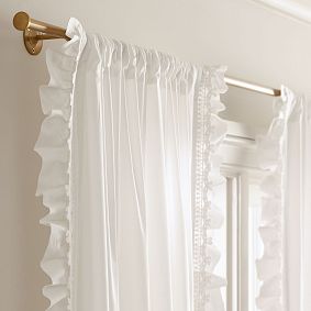 LoveShackFancy Bow Trim Edge Sheer