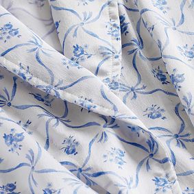LoveShackFancy Floral Trellis Silky Robe | Pottery Barn Teen