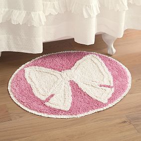 LoveShackFancy Bow Bath Mat