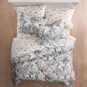 New shops Twin Pottery Barn Harry Potter Patronus Damask Duvet