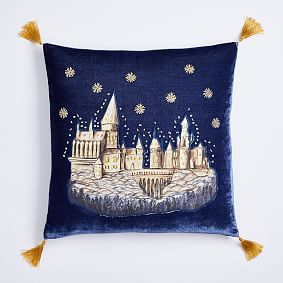 Harry Potter Hogwarts Castle Pillow Cover Pottery Barn Teen