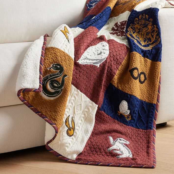 Harry Potter Heirloom Throw Pottery Barn Teen