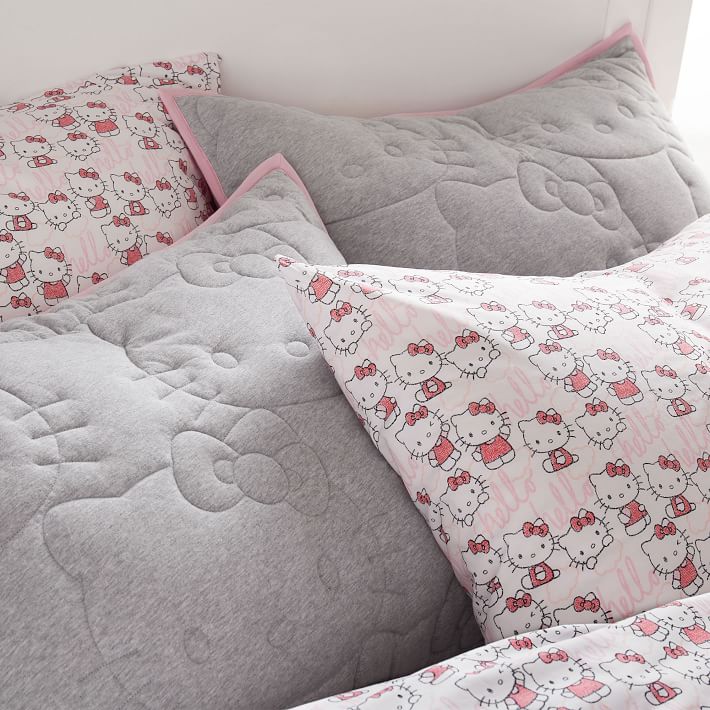 Hello Kitty Pottery Barn FULL bed size, pillow cover, sheet, etc. on sale