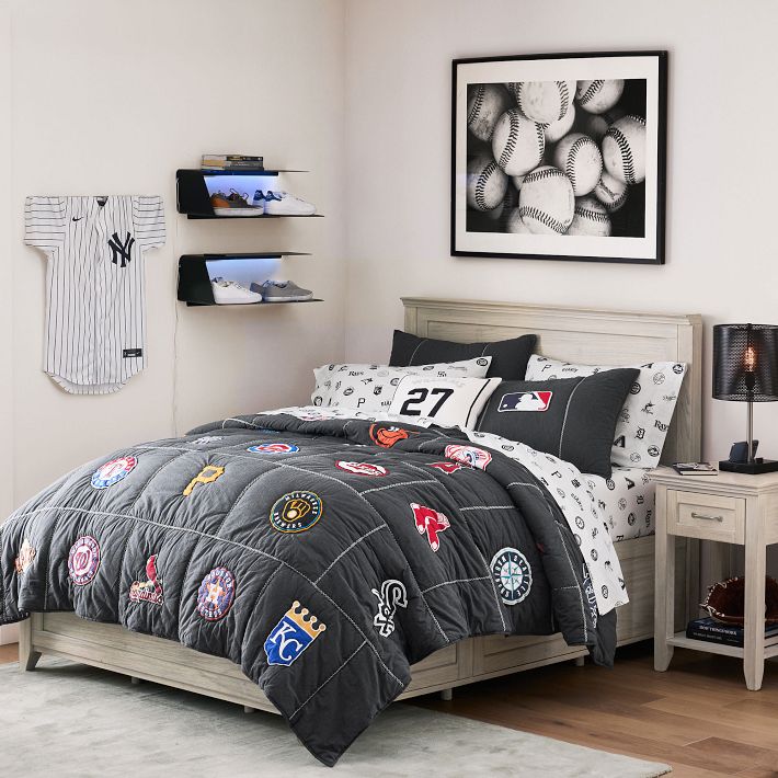 Baseball bedding set best sale