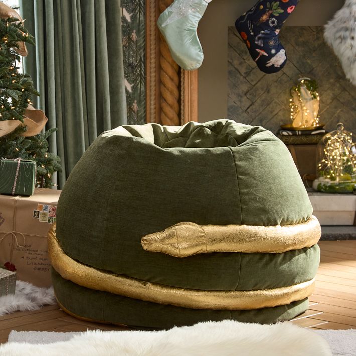 Harry Potter Nagini Velvet Bean Bag Chair