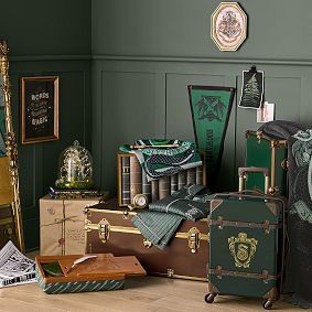 Harry Potter&#8482; Hard-Sided Slytherin&#8482; Checked Spinner Suitcase