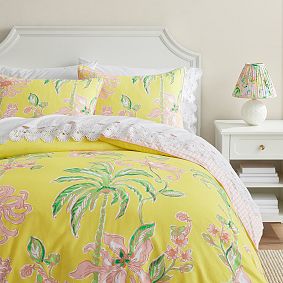 Lilly Pulitzer Orcid shops Border Duvet and Sham (Retail $269)