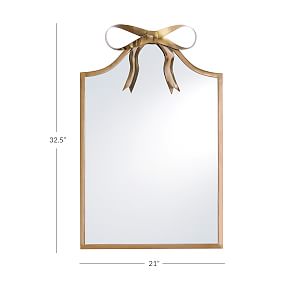 The Emily &amp; Meritt Bow Mirror (21&quot;x33&quot;)