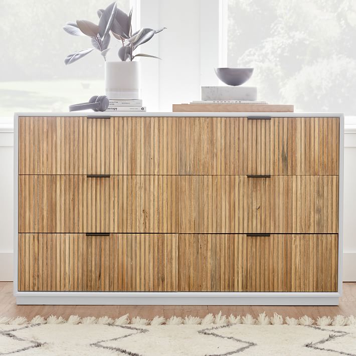 west elm x pbt Quinn 6-Drawer Wide Dresser (56w x 19d&quot;)