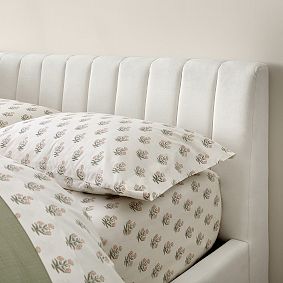 Avalon Upholstered Corner Storage Bed