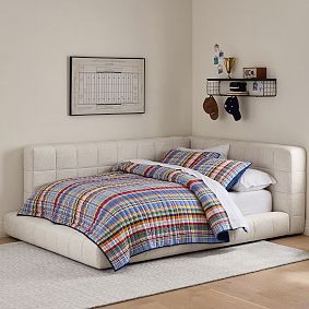 Baldwin Lounge Corner Upholstered Bed