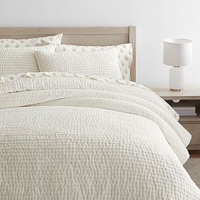 Pottery Barn Pick offers Stitch Quilt