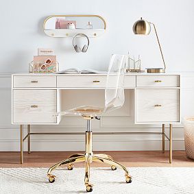 west elm x pbt Modernist Smart Storage Desk 56 Pottery Barn Teen