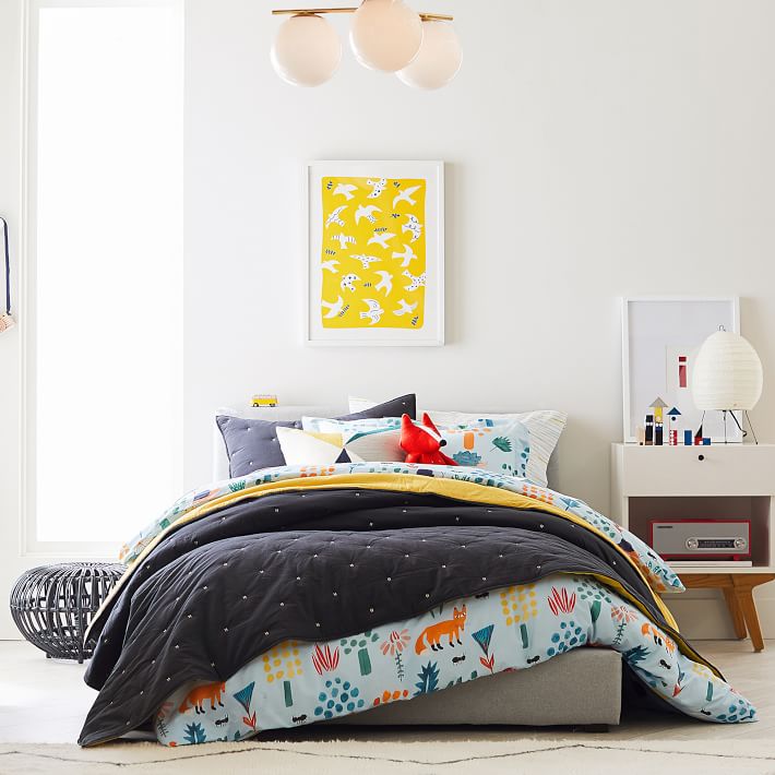 West elm x pbk timo upholstered bed discount