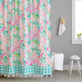 Shower Curtain Lilly Pulitzer X Pottery 2024 Barn