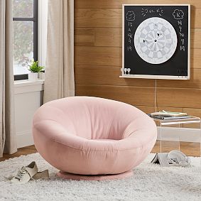 Performance Everyday Velvet Rose Groovy Swivel Chair