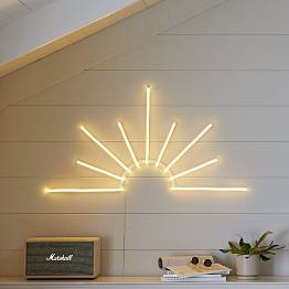 Sun Burst Neon LED Wall Light