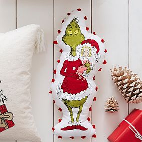 Dr. Seuss's The Grinch&#8482; Pom-Pom Pillow