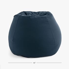 Canvada Ink Blue Indoor/Outdoor Bean Bag Chair