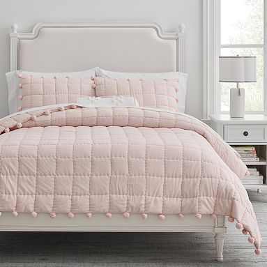 NEW Pottery Barn Pom Pom discount Twin Duvet Cover