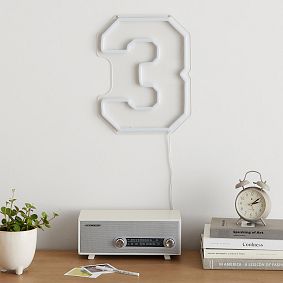 Create Your Own - Single Letter Varsity Neon LED Wall Light