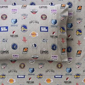 NBA Sheet Set Pottery Barn Teen