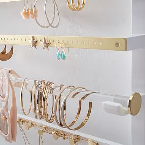 Elle Lacquer Wall Jewelry Organizer