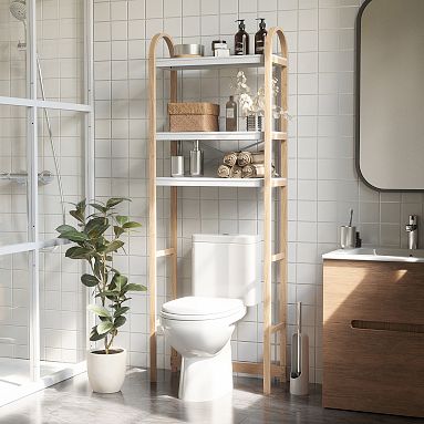 Bellwood Over the Toilet Shelf Pottery Barn Teen