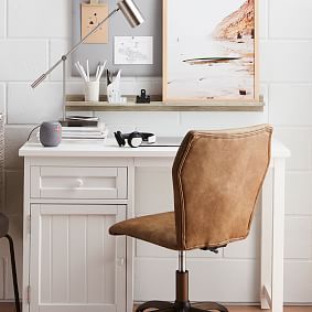 Beadboard Space-Saving Desk (44&quot;)