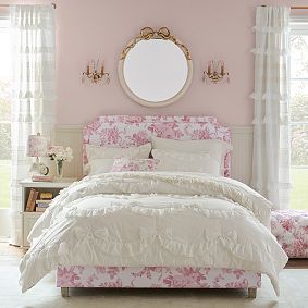 LoveShackFancy Garden Damask Classic Bed