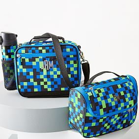 Gear-Up Neon Pixel Essential Lunch Bag