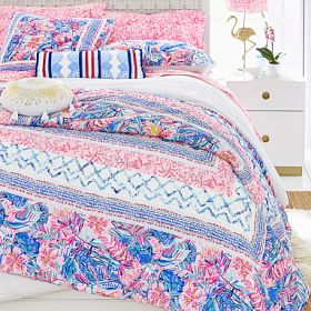 Lilly Pulitzer For Pottery Barn outlets Quilt Set