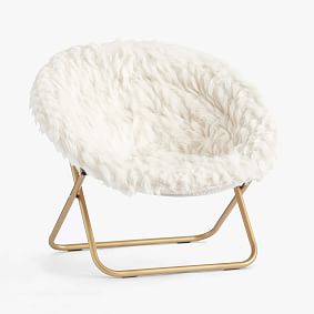 Fluffy small chair hotsell