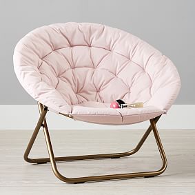 Canvas Blush Hang-A-Round Chair