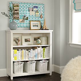 Beadboard Wide Bookcase (43&quot;)