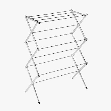 Collapsible Chrome Drying Rack | Pottery Barn Teen
