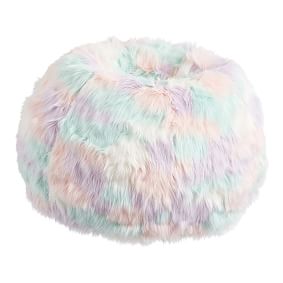 Unicorn Faux Fur Bean Bag Chair Pottery Barn Teen
