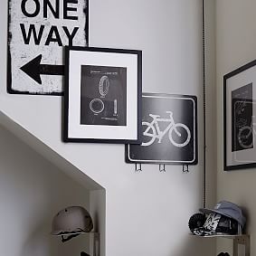 Bike Sign Wall Hook